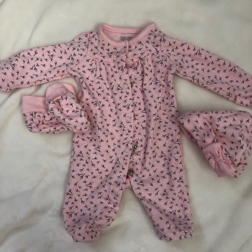 Newborn footie outfit